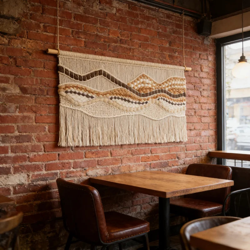 Boho Irregular Macrame Wall Hanging