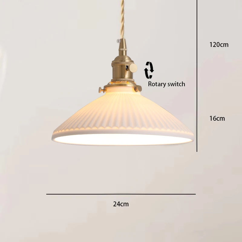 Japanese Hemp Rope Pendant Chandelier