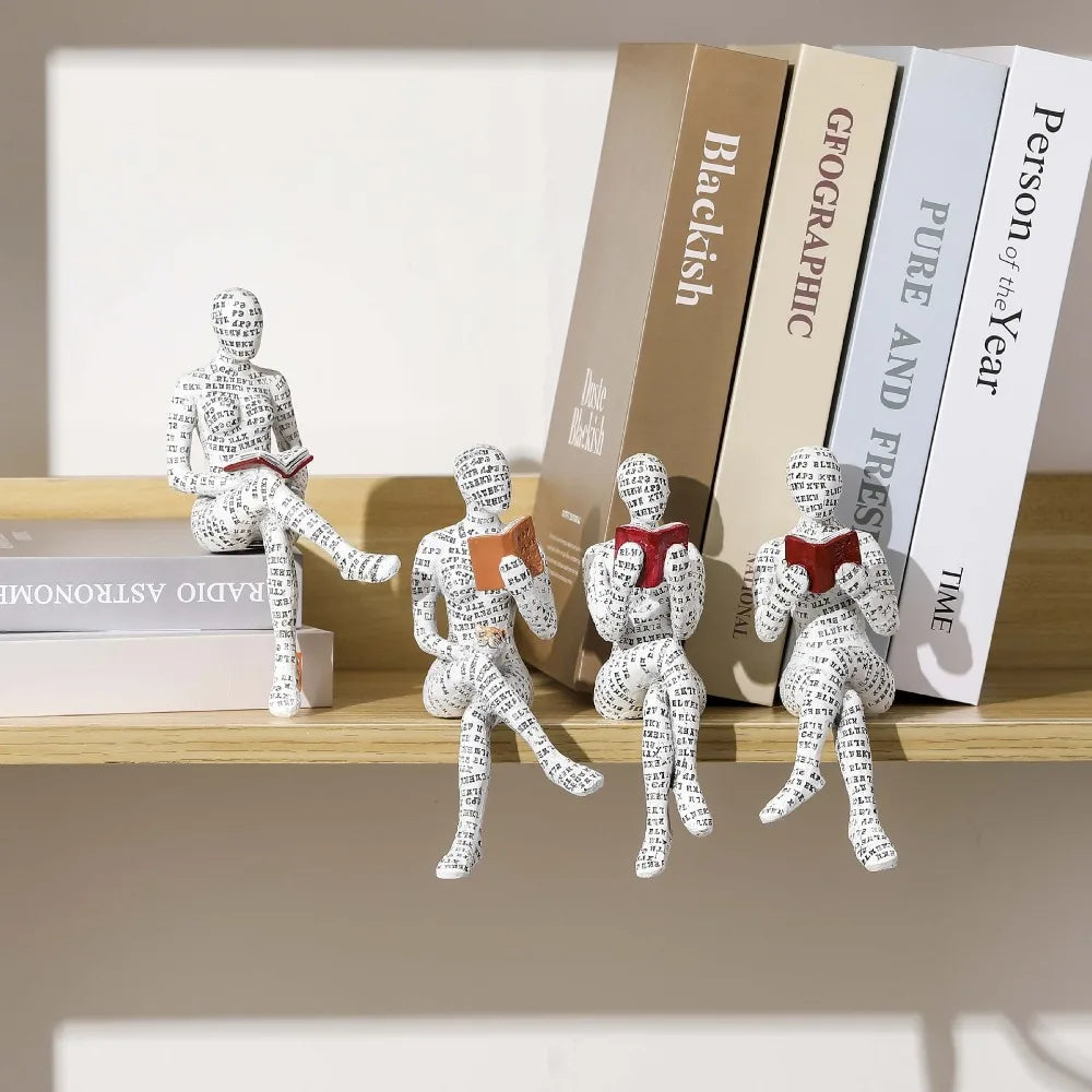 Reading Woman Figurine