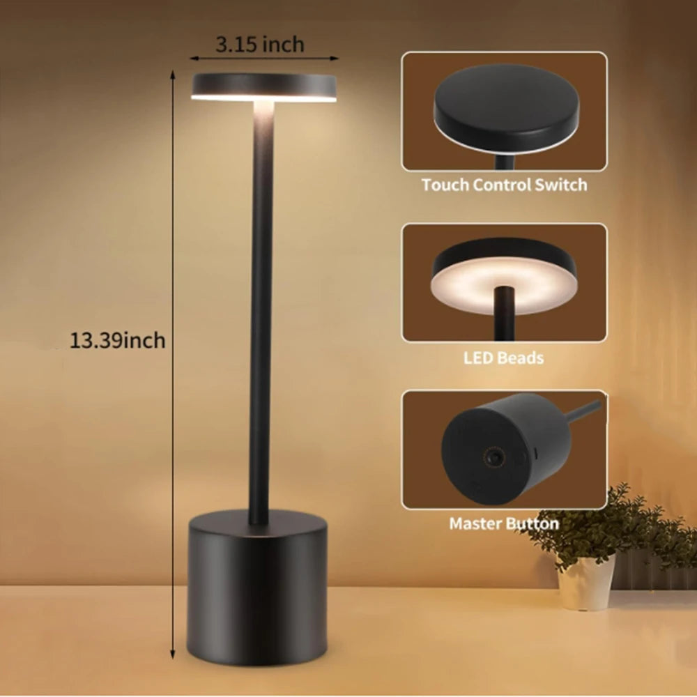 Cordless Touch Table Lamp