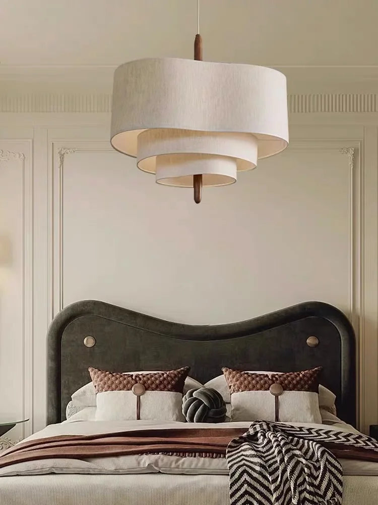 Wabi-Sabi Fabric Pendant Chandelier