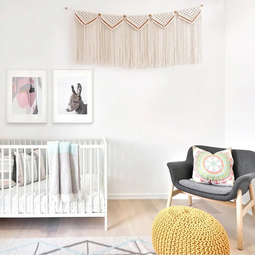 Boho Natural Macrame Wall Hanging