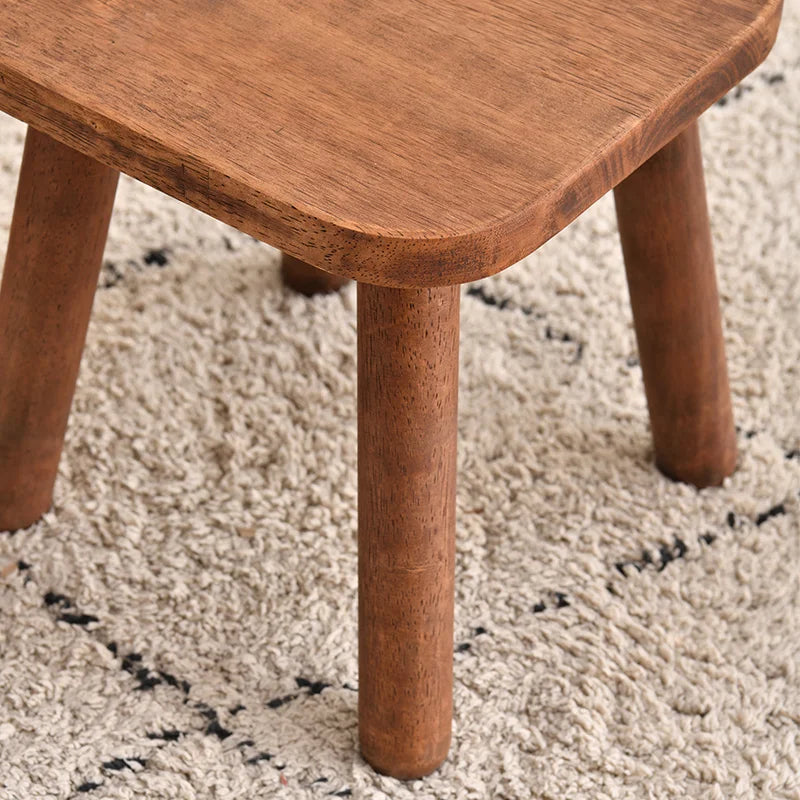 Wooden Shoe Bench Stool