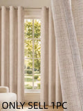 Nordic Faux Linen Blackout Curtains