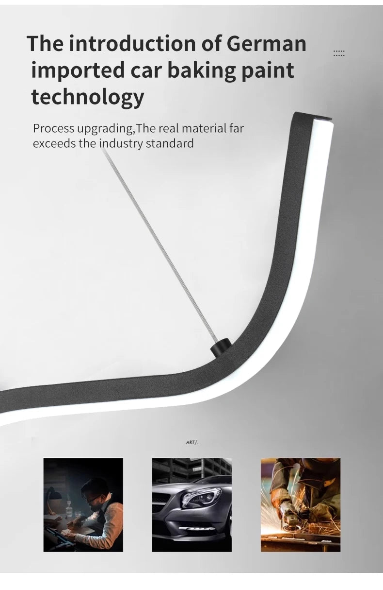Nordic Linear Pendant Light