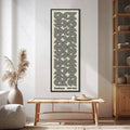 Modern Geometric White Canvas Wall Art