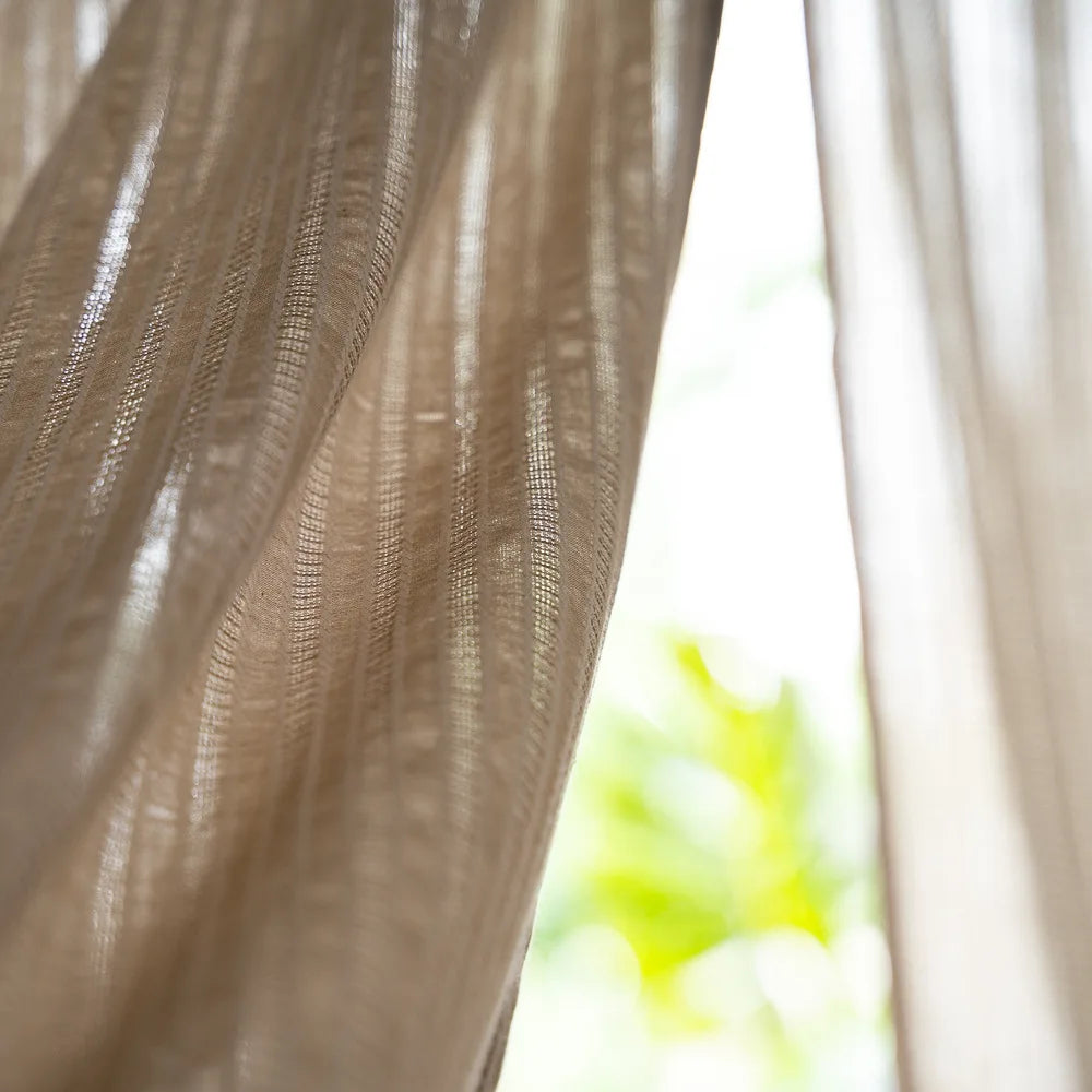 Japanese Cotton-Linen Curtains
