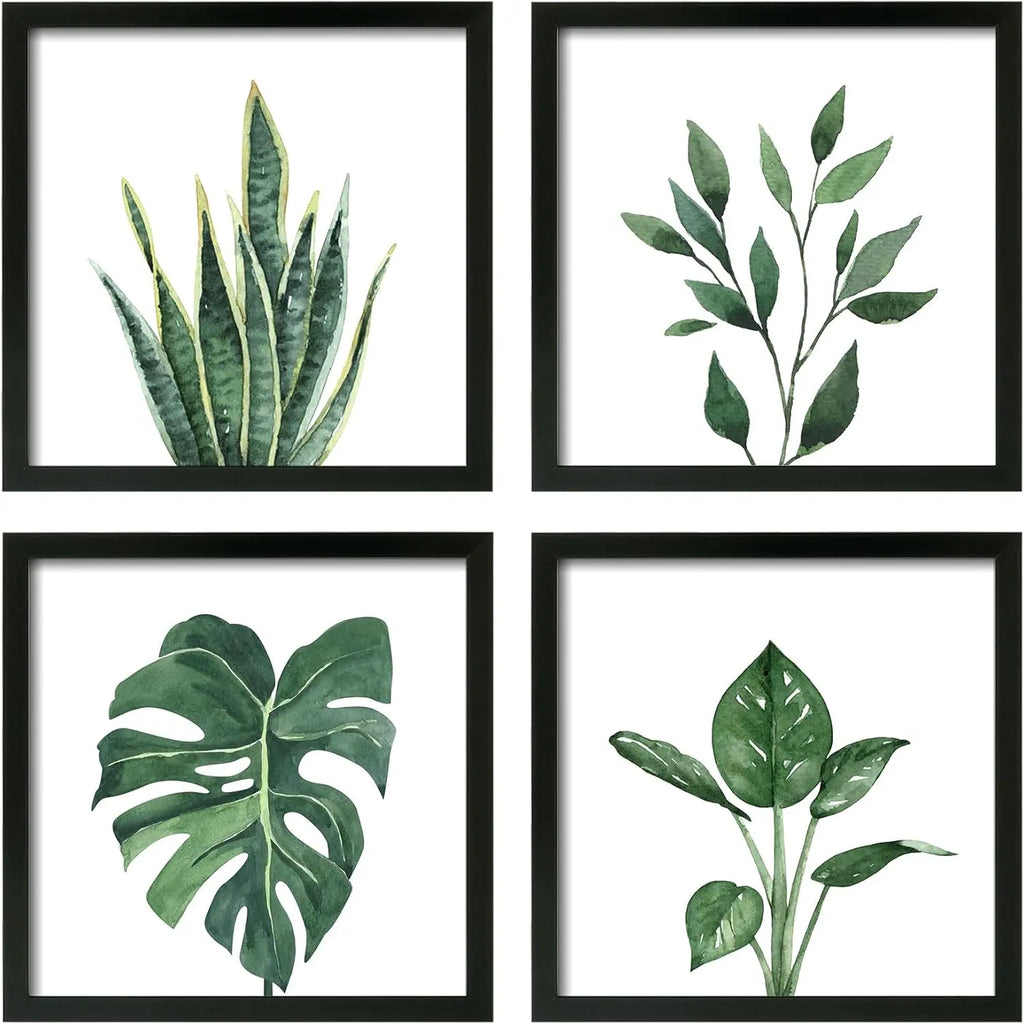 Farmhouse Sage Green Canvas Wall Art