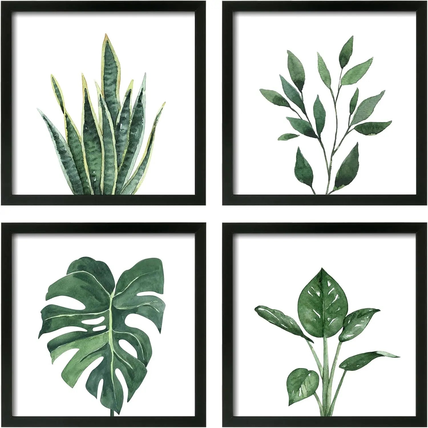 Farmhouse Sage Green Canvas Wall Art