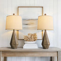 Farmhouse Table Lamp, Set of 2