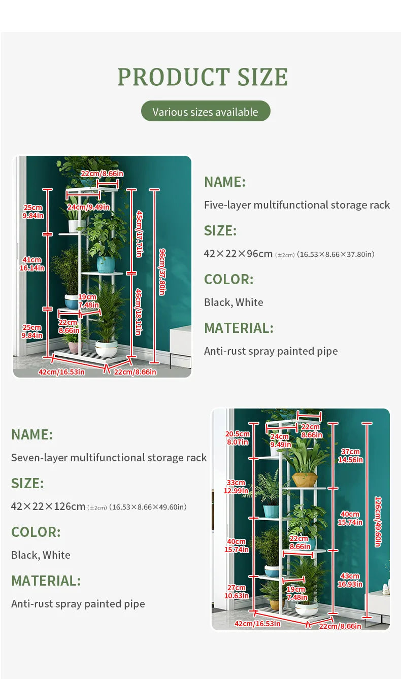 Iron Flower Pot Stand