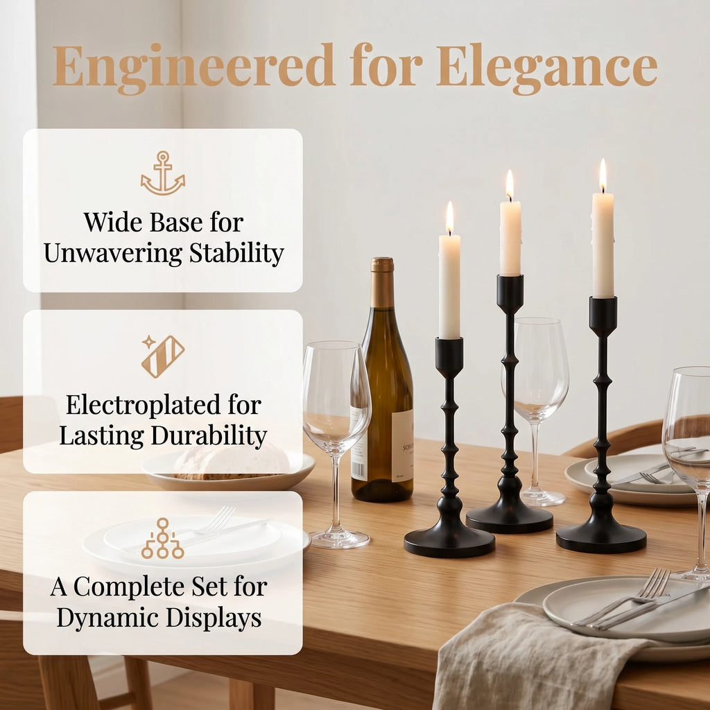Brass Candlestick (Set)