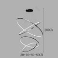Nordic Acrylic Pendant Chandelier