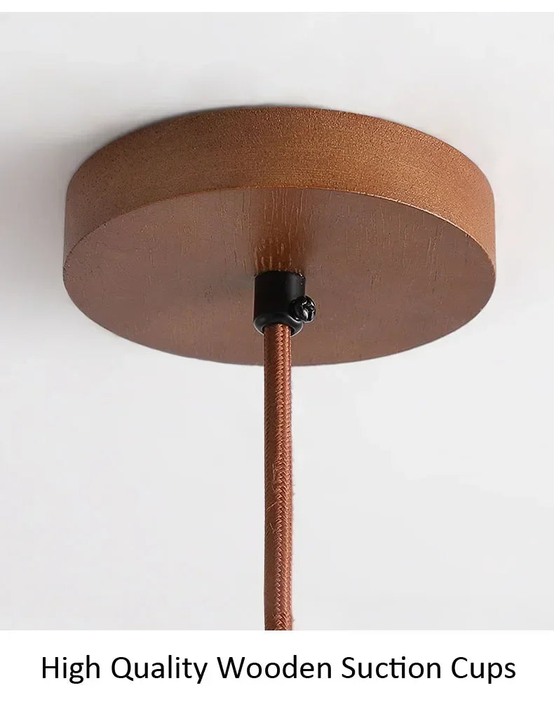 Wabi-Sabi Stone Pendant Lamp