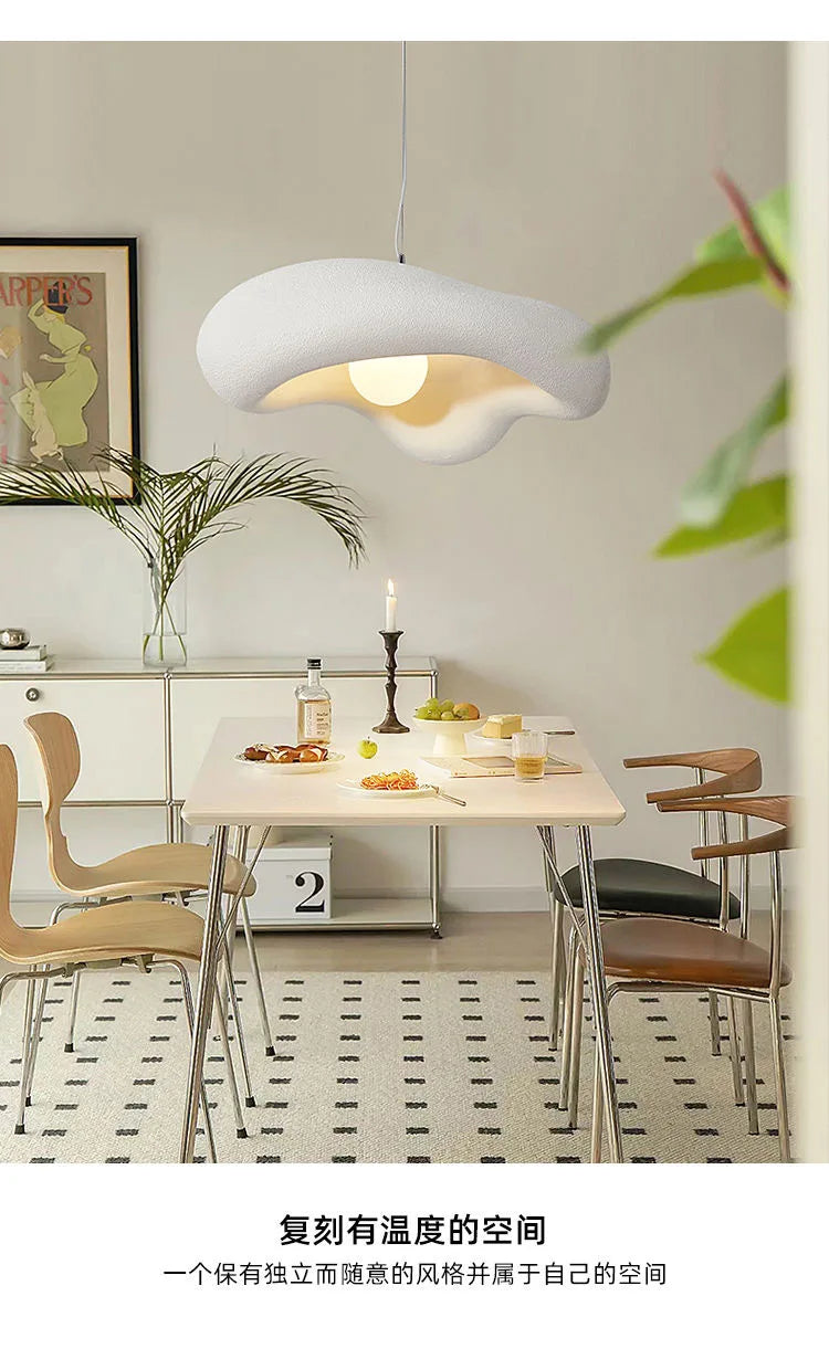Wabi-Sabi Glass Arc Pendant Lamp