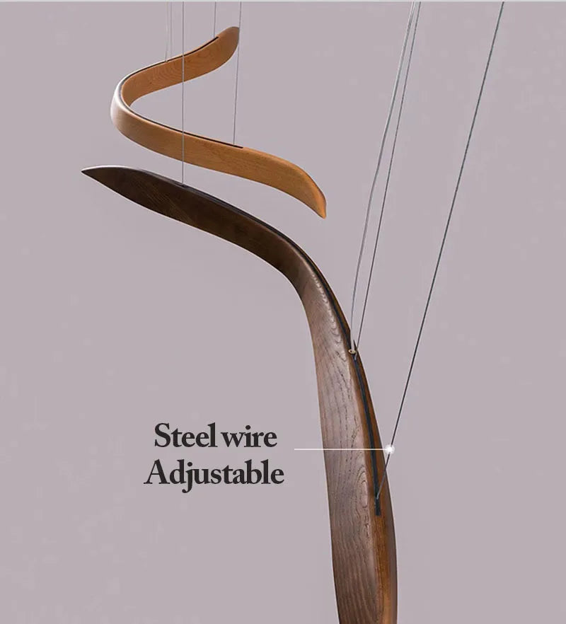 Modern Wood Pendant Lamp