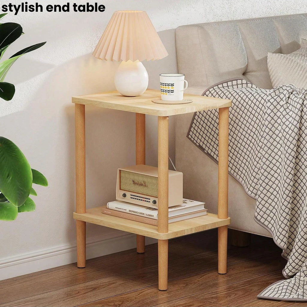 Wood Side Table