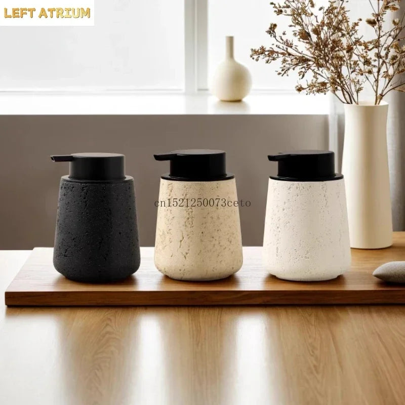 Wabi-Sabi Stone Soap Dispenser