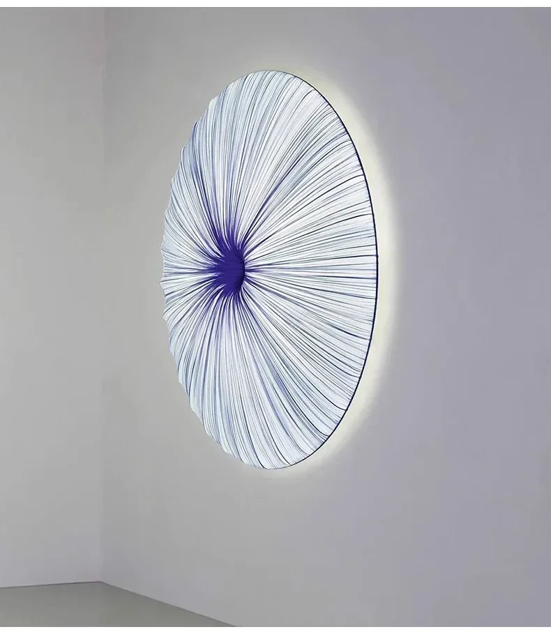 Wabi-Sabi Fabric Pendant Chandelier