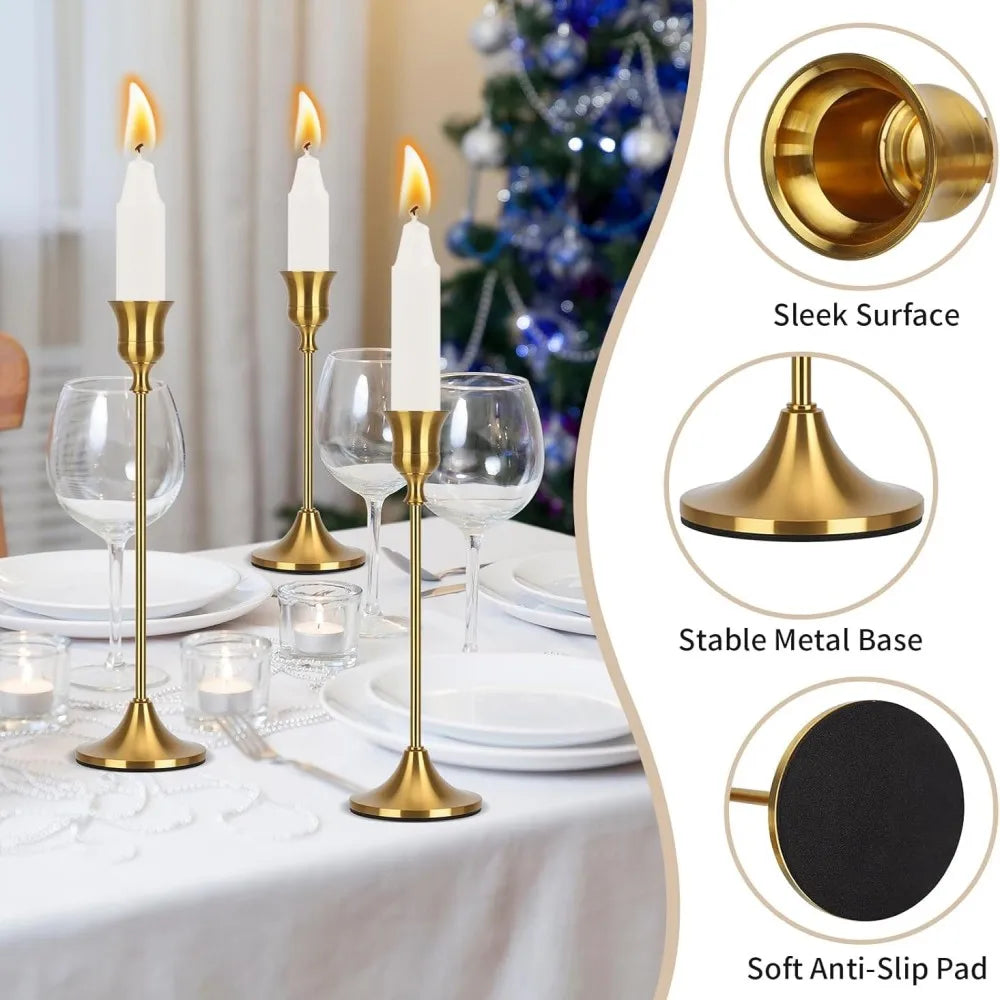 Brass Candlestick (36-Piece Set)