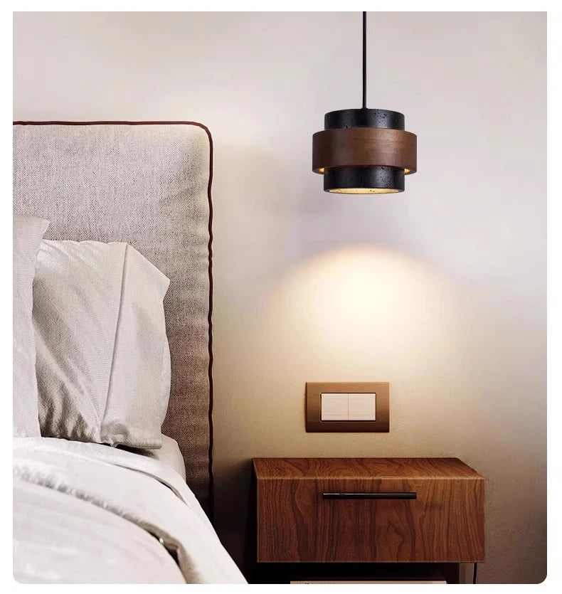Wabi-Sabi Stone Pendant Chandelier