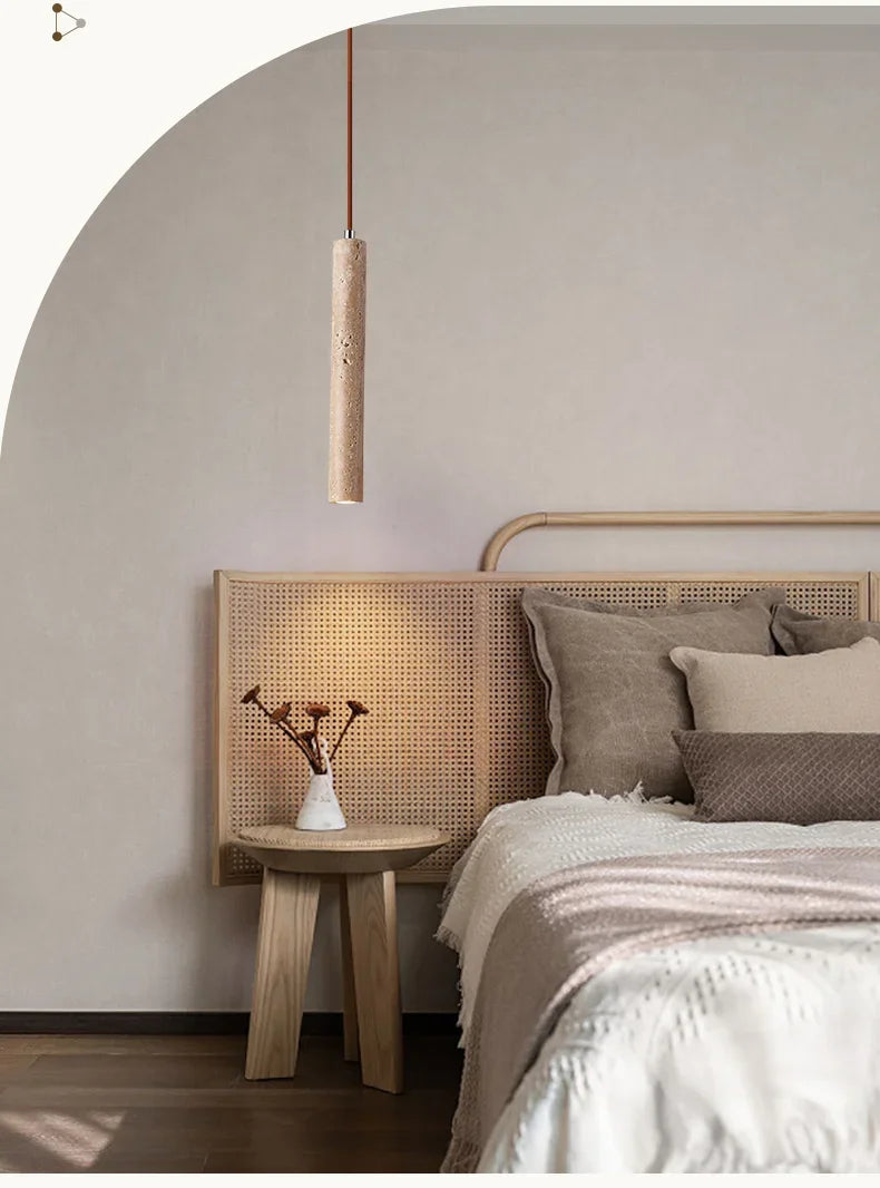 Wabi-Sabi Stone Pendant Chandelier