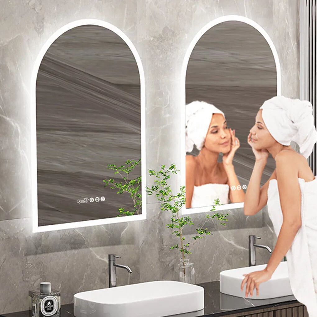 Arched LED Bathroom Mirror