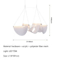 Wabi-Sabi Acrylic Pendant Chandelier