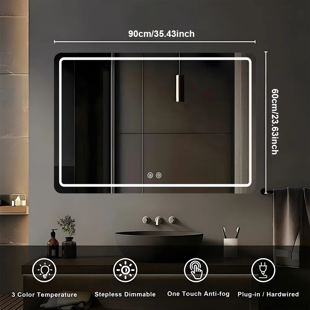Backlit LED Vanity Mirror