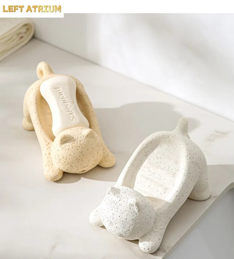 Travertine Soap Dish