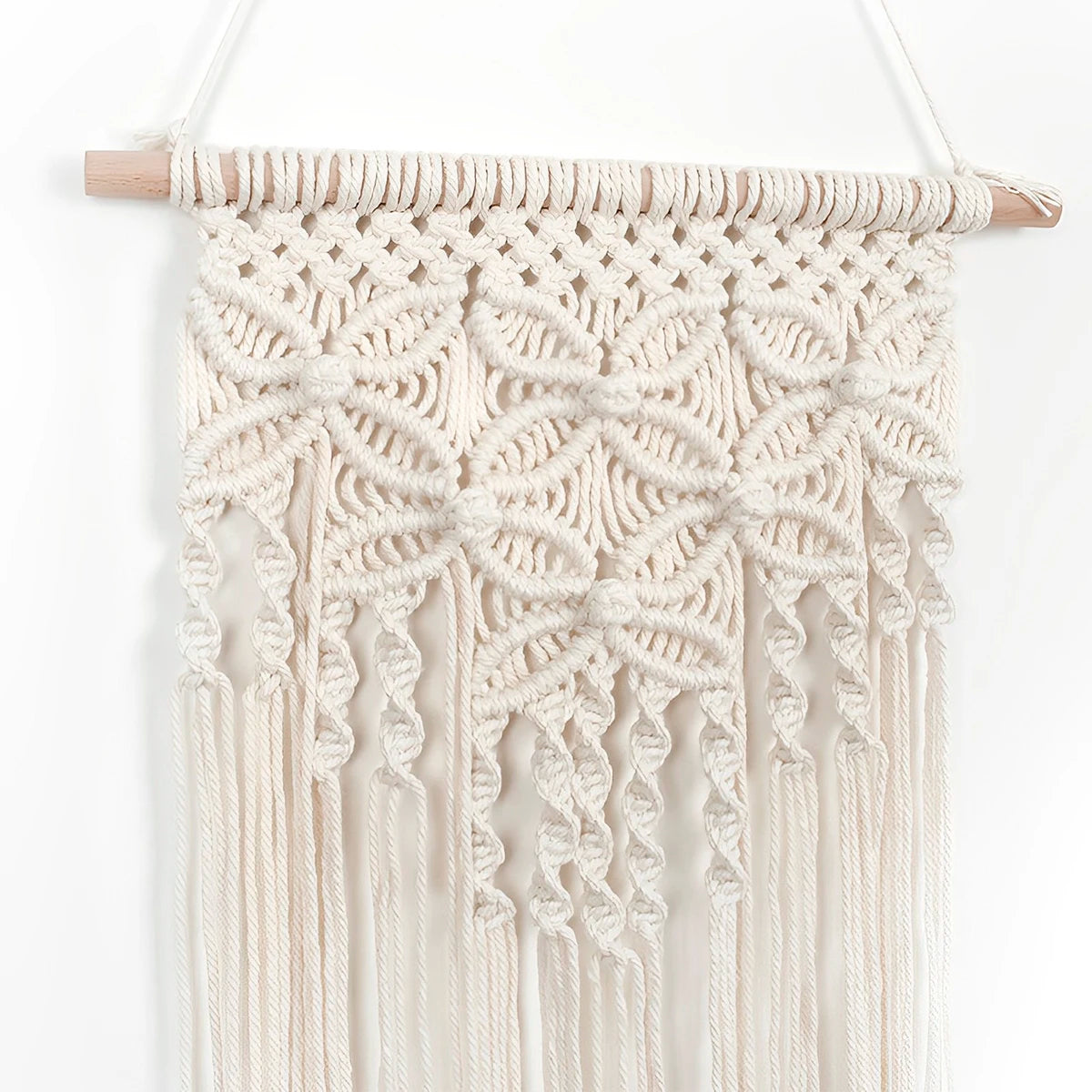 Boho Beige Macrame Wall Hanging