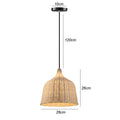 Rattan Pendant Chandelier