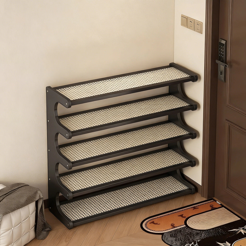 Bamboo Shoe Rack