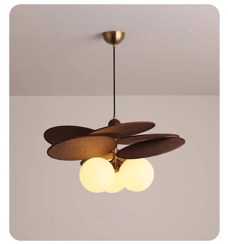 Japanese Rattan Arc Pendant Lamp