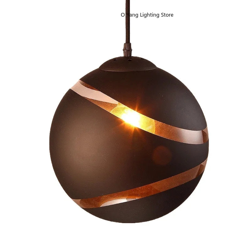 Wabi-Sabi Glass Pendant Lamp