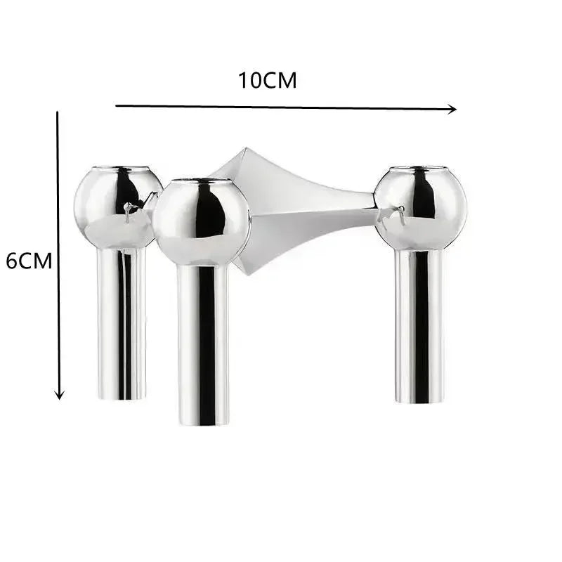 Molecular Metal Candle Holder