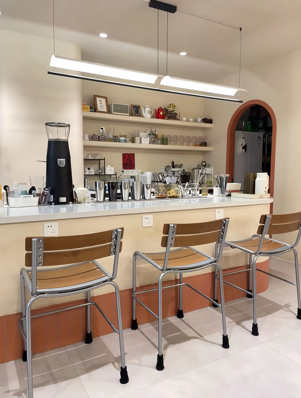Wabi-Sabi Acrylic Linear Pendant Light