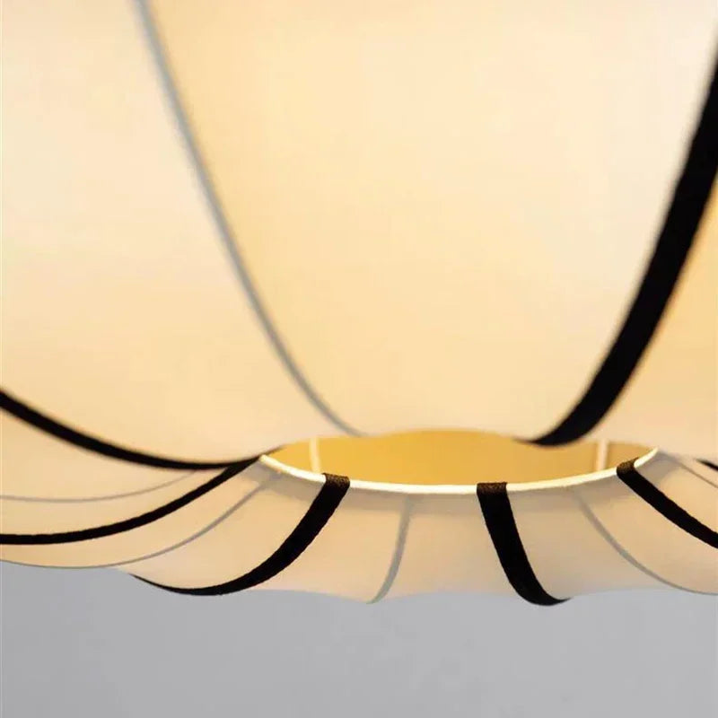 Wabi-Sabi Fabric Pendant Chandelier