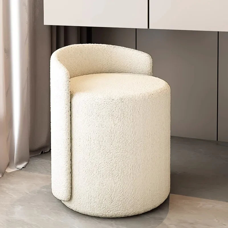 Wooden Vanity Stool