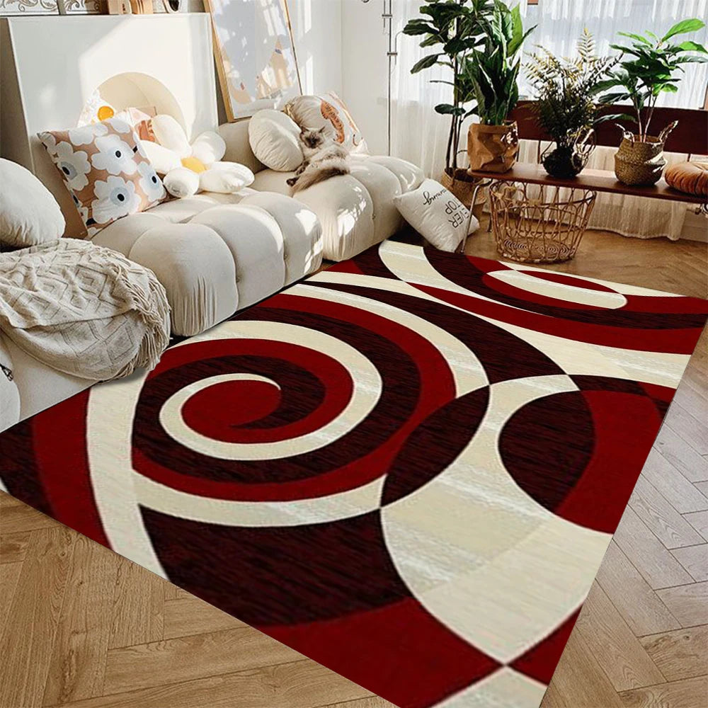 Abstract Geometric Area Rug