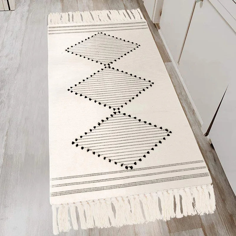 Cotton Nordic Area Rug