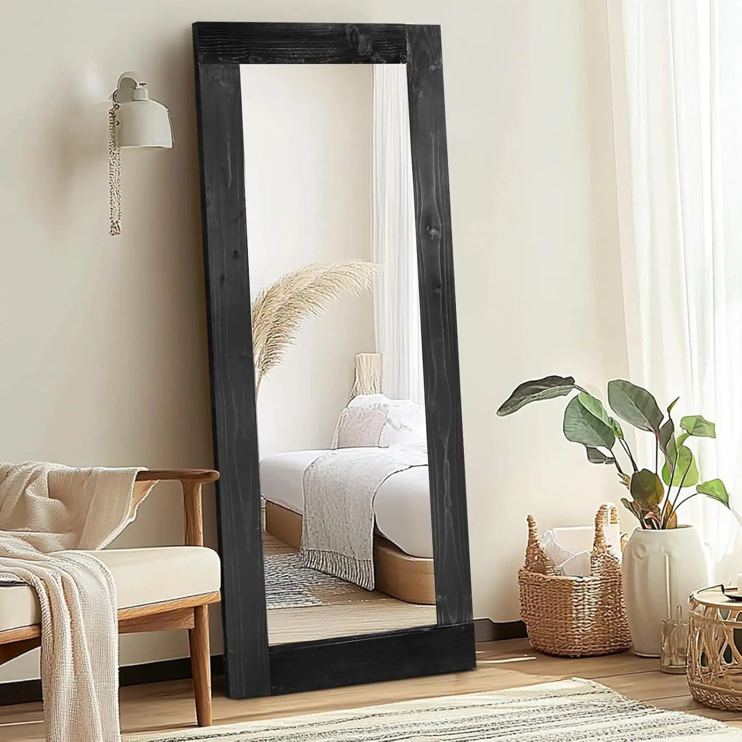 Arched Full-Length Wall Mirror