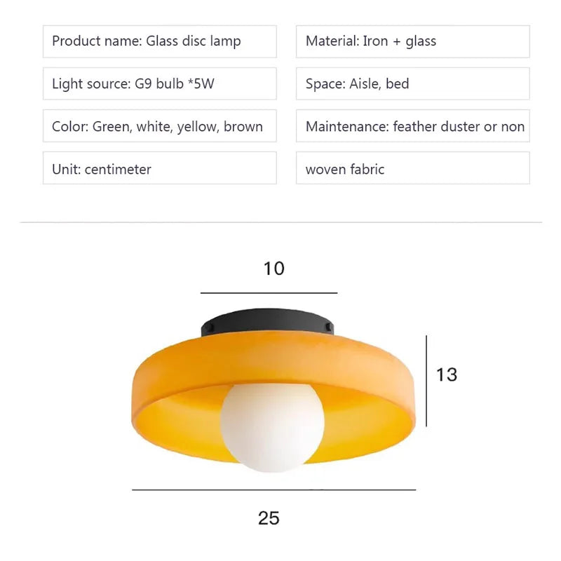Nordic Stone Ceiling Light