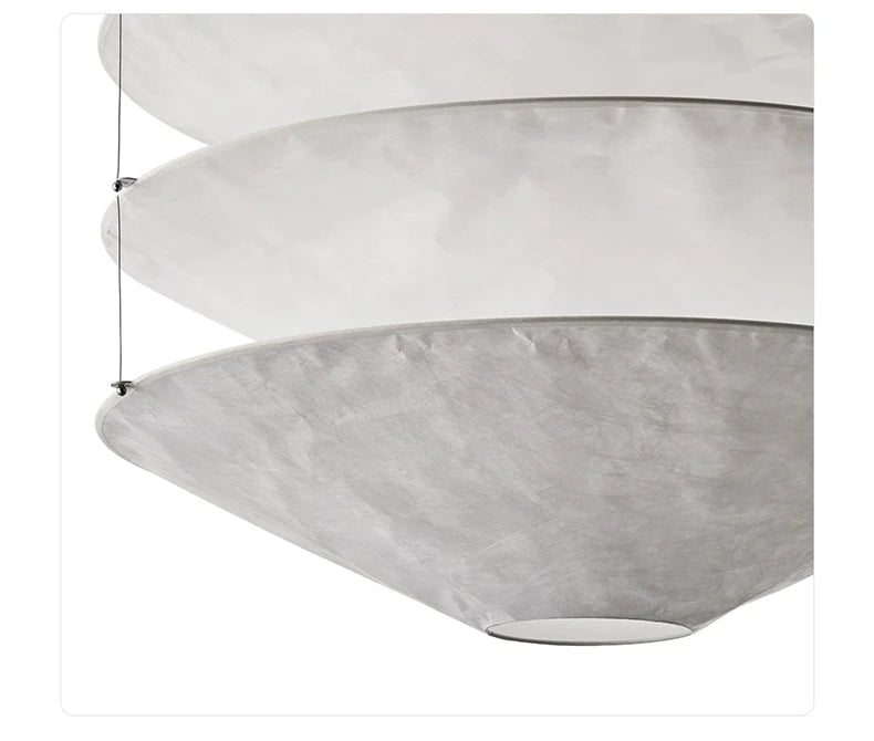 Wabi-Sabi Fabric Pendant Chandelier