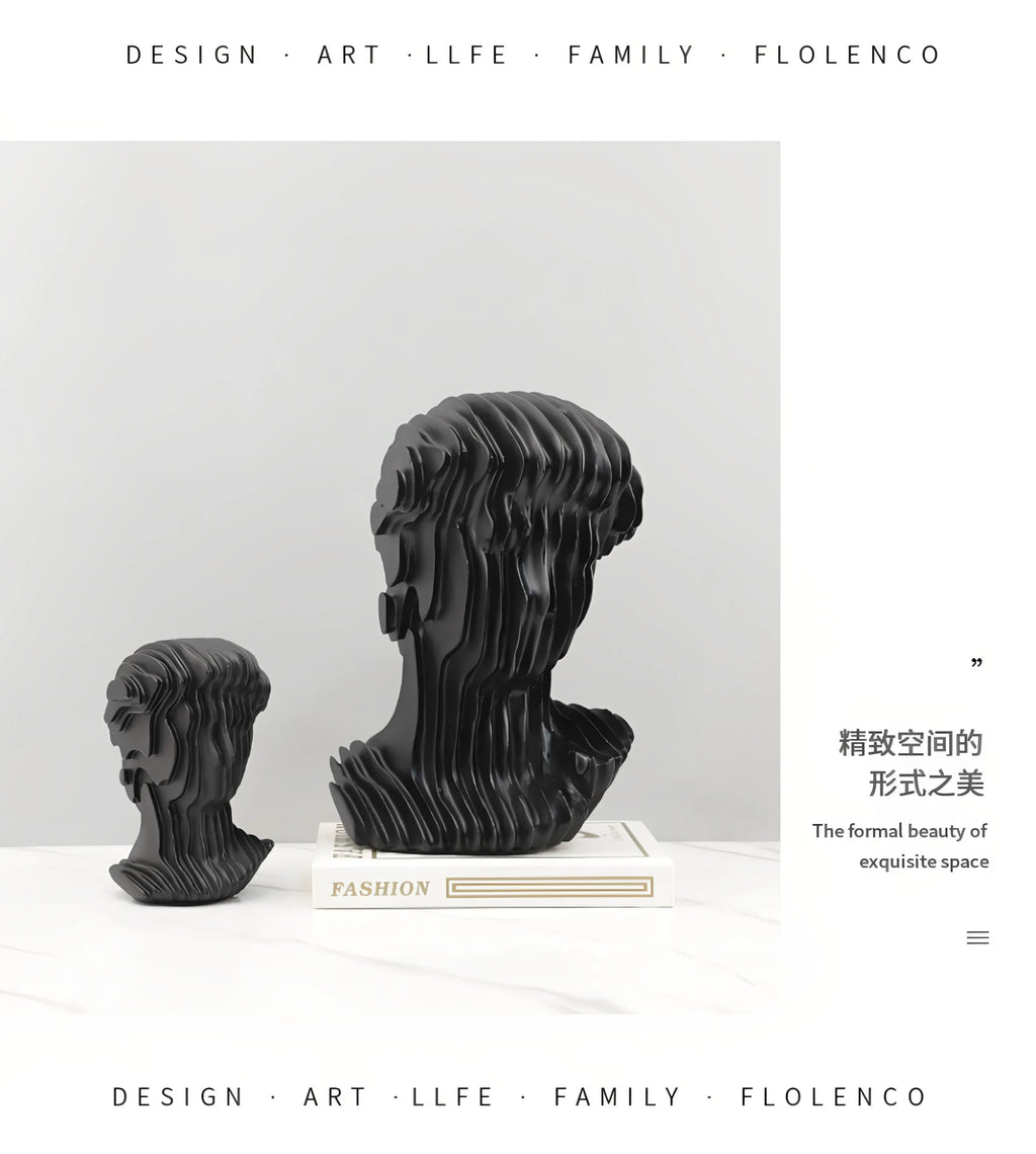 Abstract Head Sculpture
