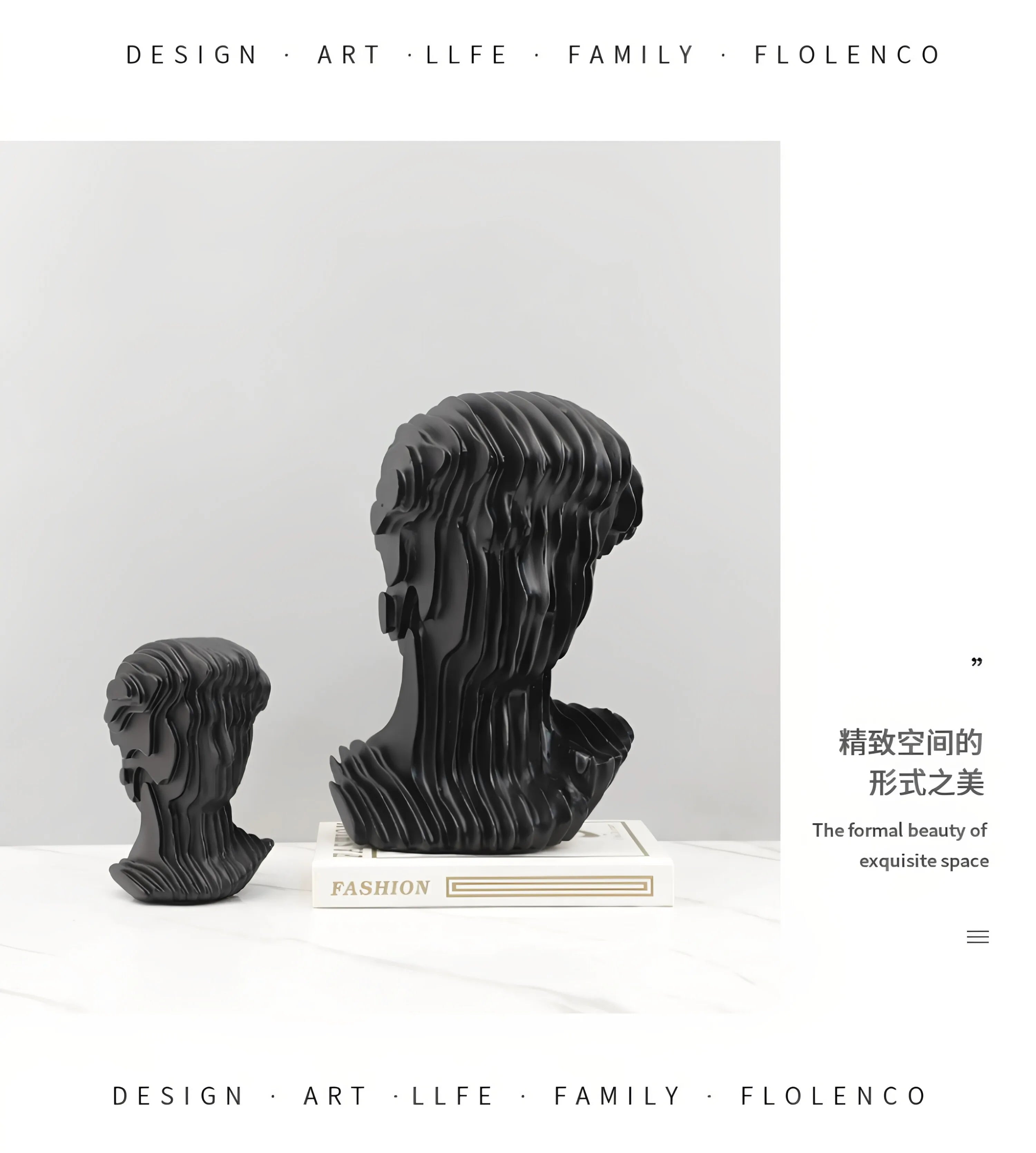 Abstract Head Sculpture