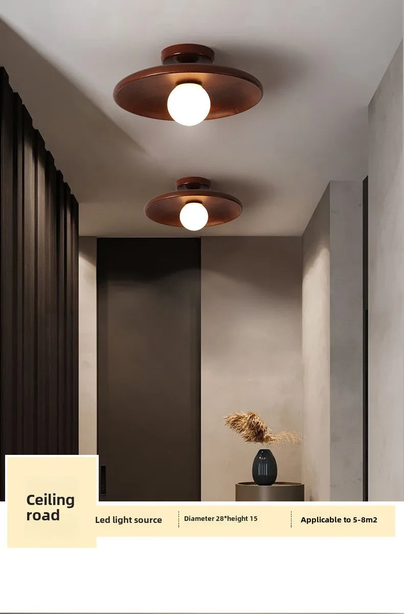 Japanese Bamboo Ceiling Light