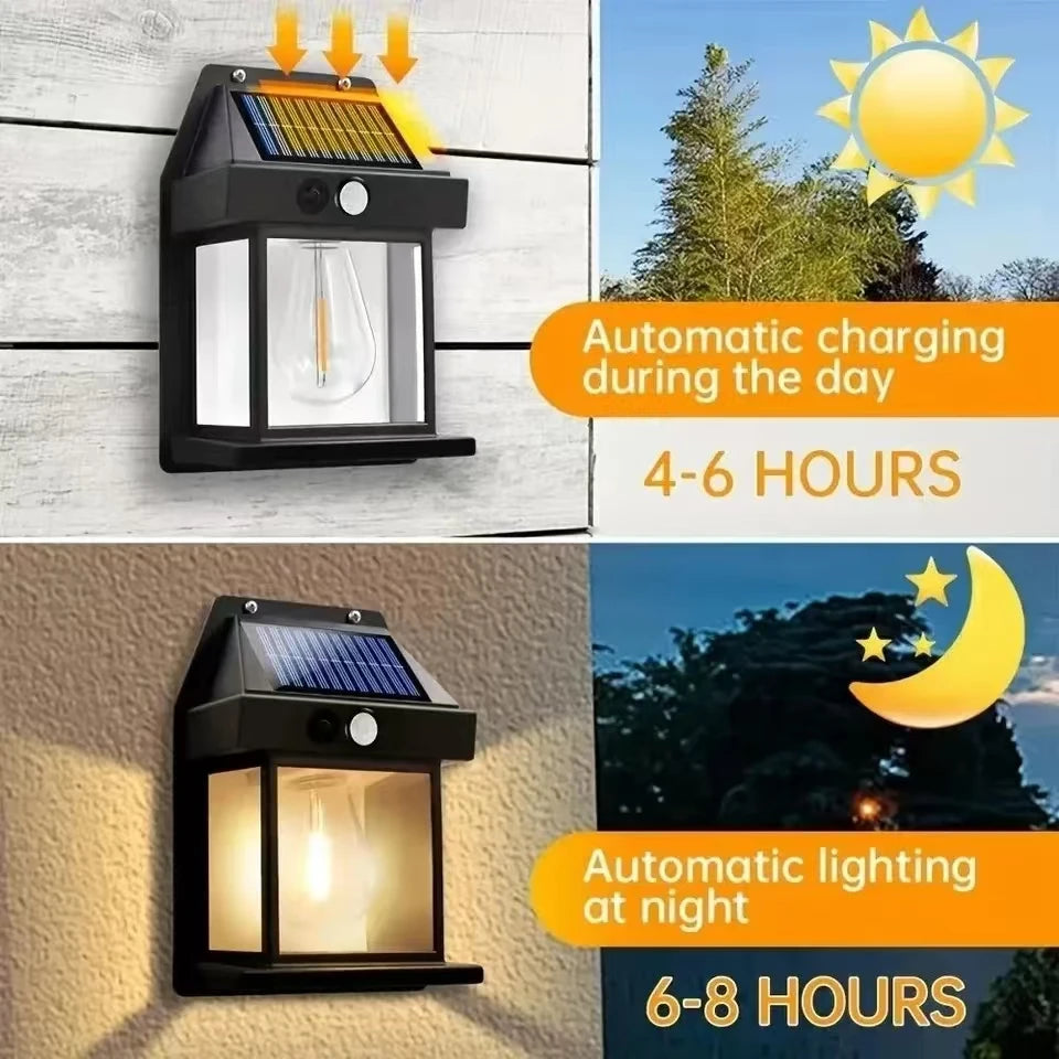 Solar LED Outdoor Wall Light
