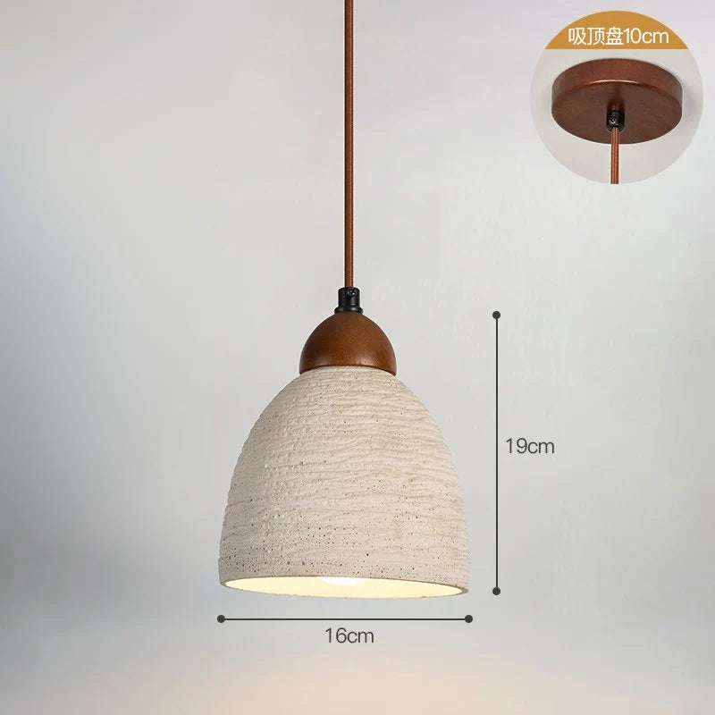 Wabi-Sabi Cement Pendant Chandelier
