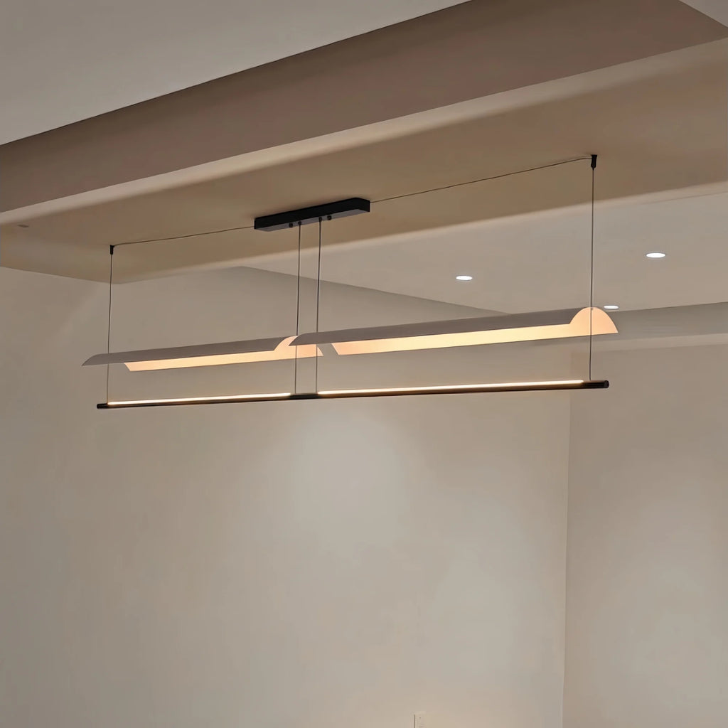 Wabi-Sabi Acrylic Linear Pendant Light